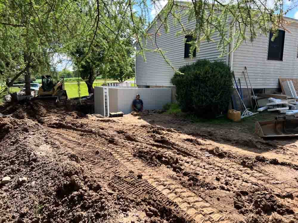 Excavation Construction foundation