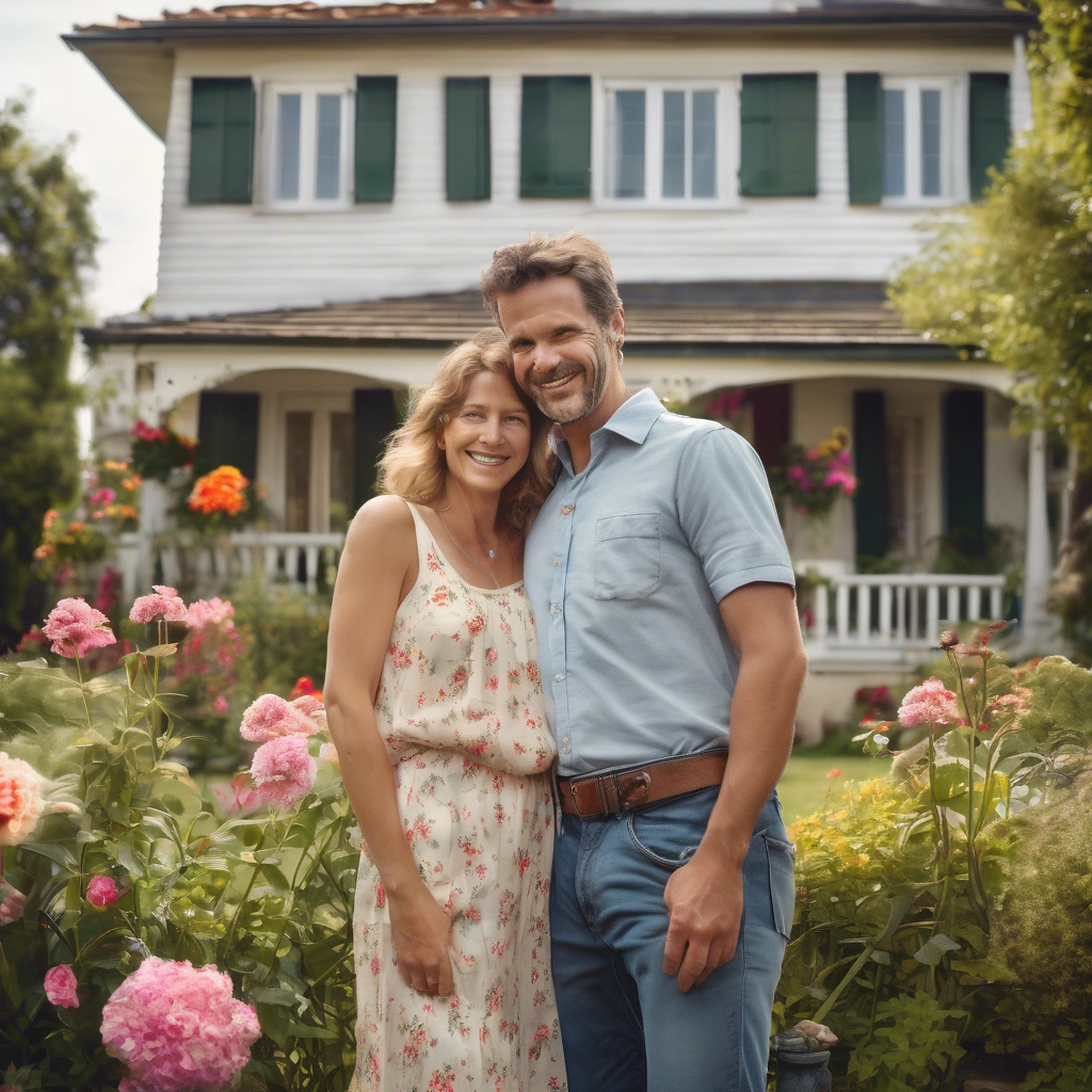 happy homeowners
